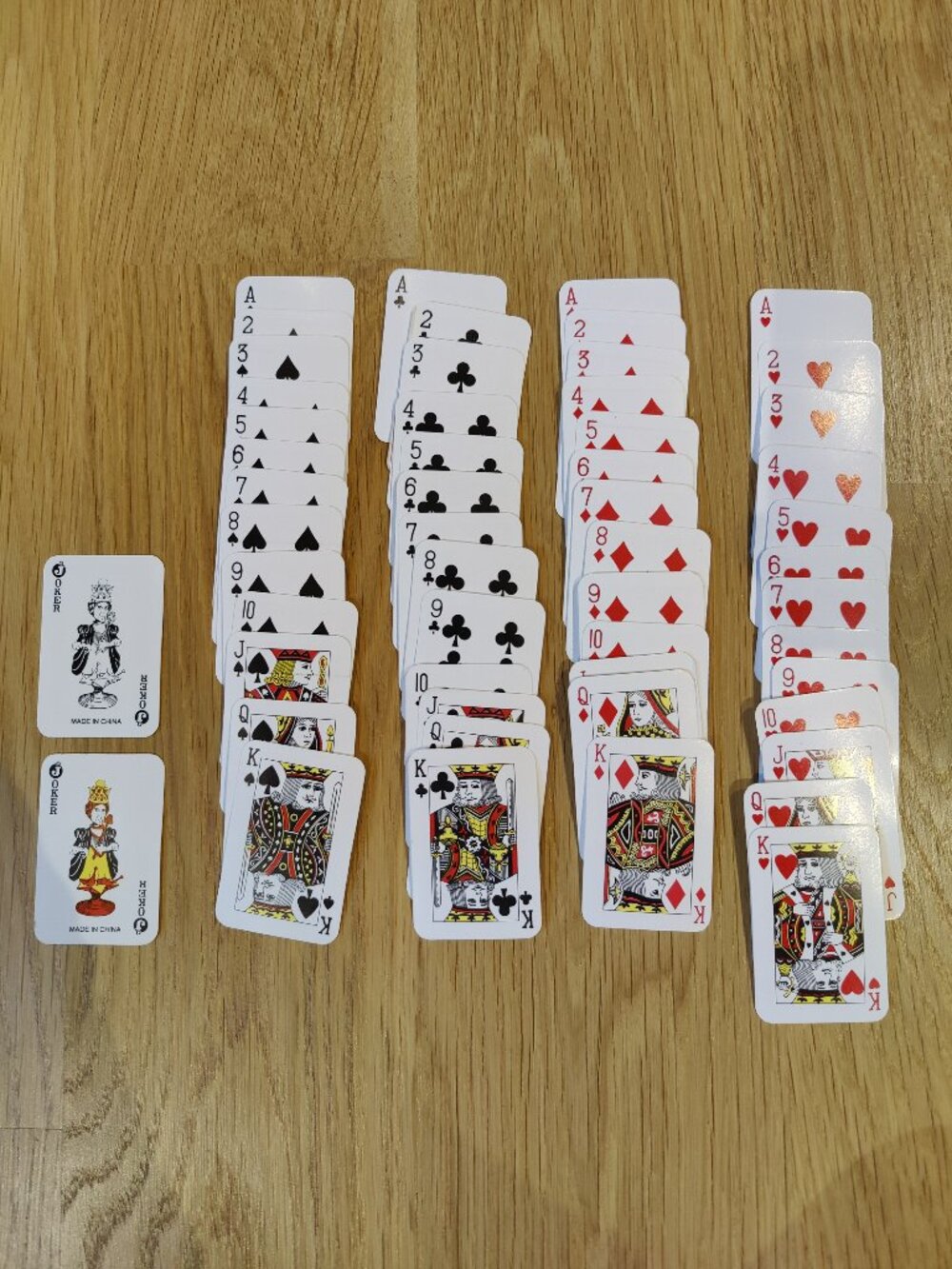 Mini Deck Of Cards with Case, Perfect for Camping and Backpacking!